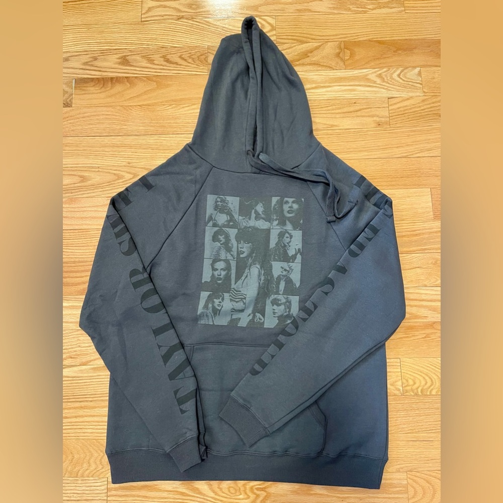 Taylor Swift The Eras Tour US Dates Black Hoodie